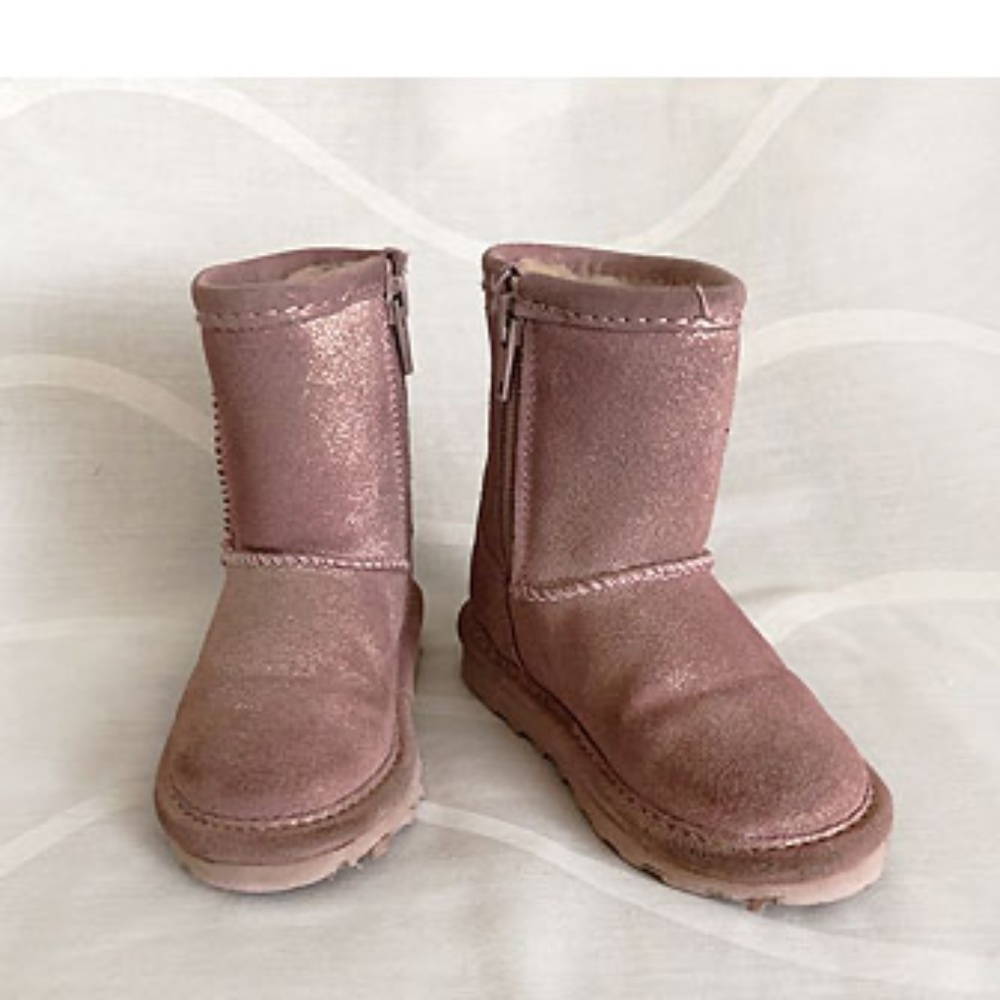 BearPaw Elle Toddler Zippier Glitter Boots